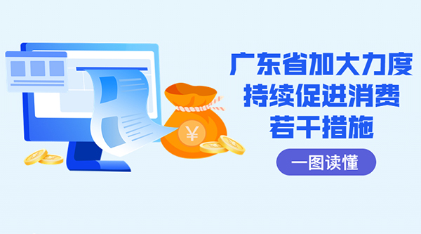 一圖讀懂廣東省加大力度持續(xù)促進(jìn)消費(fèi)若干措施