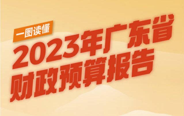 一圖讀懂2023年廣東省財(cái)政預(yù)算報(bào)告